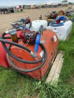 Weststeel slip tank with pump and hose