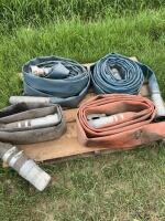 Four connecter hoses
