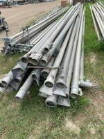 Bundle of (25) 4 inch hand, move pipe