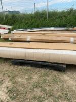 10 bundles of vinyl /corners/track