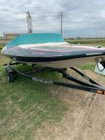 15 foot speedboat on Shorlander trailer