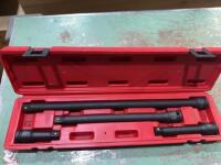SUNEX TOOLS 1/2" DRIVE IMPACT EXTENSION SET (SAE)