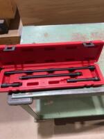 SUNEX TOOLS 1/2" DRIVE IMPACT EXTENSION SET (SAE)