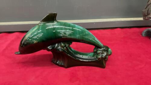 BLUE MOUNTAIN POTTERY - DOLPHIN TABLE DECOR
