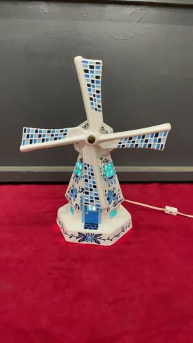 CERAMIC WINDMILL LAMP