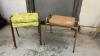 3 STACKING STOOLS