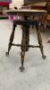 ANTIQUE PIANO STOOL - 3