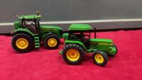 (2) JOHN DEERE COLLECTABLE TRACTORS - 7930 & 3140