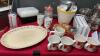 (2) BOXES OF KITCHEN ITEMS - CANISTERS, KENWOOD IMERSION BLENDER, EMPTY TINS, PAMPERED CHEF MEASURING CUP, ETC. - 2