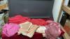 GOOD LIDDED TOTE W/ PINK HUES OF FABRIC - 3