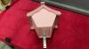 PINK WOODEN BIRD HOUSE W/ MOUNTING BRACKET - 3