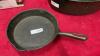 FINDLAY CAST FRYPAN, LARGE ENAMEL ROASTER, FONDUE SET W/ FUEL - 3