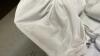 GOOD LIDDED TOTE W/ WHITE MATERIAL - 2