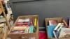 (2) BOXES OF ASSORTED BOOKS FT. ROMANCE, SELF HELP, HISTORY, COOK BOOKS, ETC. - 3