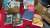 (2) BOXES OF ASSORTED BOOKS FT. ROMANCE, SELF HELP, HISTORY, COOK BOOKS, ETC. - 5