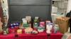 (2) BOXES OF ASSORTED TINS - VARIOUS SIZES