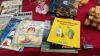 (2) BOXES OF ASSORTED TOYS AND BOOKS - MONEY BANKS, WOODEN PIECES, CHILDRENS BOOKS - 6