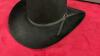 SMITHBILT FUR FELT BLACK COWBOY HAT - 7 1/4 - 2