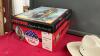 STESON HAT BOX AND A STRAW COWBOY HAT - L/XL - 3
