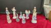 (2) FLATS OF PORCELAIN DOLL COLLECTION