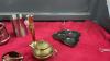 FLAT W/ STAINLESS STEEL AND BRASS DECOR ITEMS - TRINKET BOX, MINI CUPS, ESPRESSO CUP SETS, PLATTERS, CANDY DISH, ETC. - 3