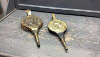 (2) COPPER COVERED BELLOWS