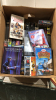 (2)BOXES - DVDâ€™S, VHS, CDâ€™S, BOOKS - 2