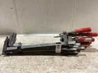 (9) POWER FIST STEEL CLAMPS
