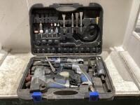 MASTERCRAFT PNEUMATIC AIR TOOL KIT (INCOMPLETE)