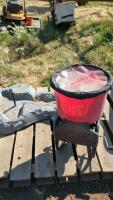 PVC Pond Part and EarthWay Spreader