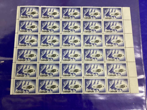 CANADA 5 CENT STAMPS.