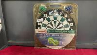 HALEX DUAL GAME BOARD - DART BOARD & CHAMPIONSHIP BASEBALL
