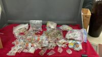 COLLECTION OF ASSORTED PINS & BUTTONS