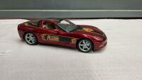 MAISTO DI-CAST COLLECTOR CAR - 2005 CHEVROLET CORVETTE &ldquo;CALGARY FLAMES&rdquo; BRANDED