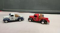 (2) DIE-CAST TRUCKS - 1947 DODGE PICKUP &ldquo;CALGARY FLAMES&rdquo; + 1947 DODGE PICKUP &ldquo;TAMPA BAY LIGHTNING&rdquo;