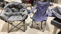 (2)FOLDING CAMP CHAIRS