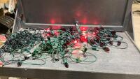 BOX W/CHRISTMAS LIGHTS
