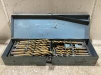 SHOP TOOL BOX OF DRILL BITS
