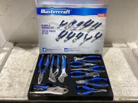 MASTERCRAFT PLIERS & WRENCH SET 10PCS