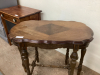 TALL 6 LEGGED TABLE- DIAMOND INLAY - 2