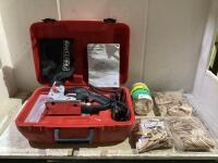 CRAFTSMAN RAINURUSE BISCUIT JOINTER W/ #10 BISCUITS WOOD WORK