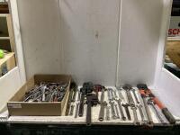 SHOP BOX OF MIXED WRENCHES SAE/METRIC