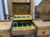 ANTIQUE BUFFET/DISPLAY CABINET - 2