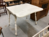 DROP LEAF TABLE PAINTED WHITE - 2