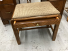 ANTIQUE VANITY WITH BENCH - 3