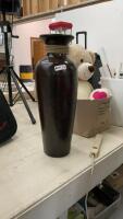 LARGE FREE STANDING VASE