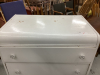 HAMMOND 4 DRAWER DRESSER PAINTED WHITE - 2