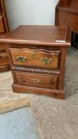 2 DRAWER NIGHT TABLE