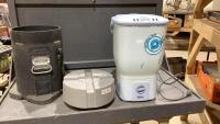(2) ITEMS - PERSONAL MINI WASHER + HD STORAGE CONTAINER