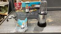 MAGIC BULLET W/ CUPS, RECIPE BOOK